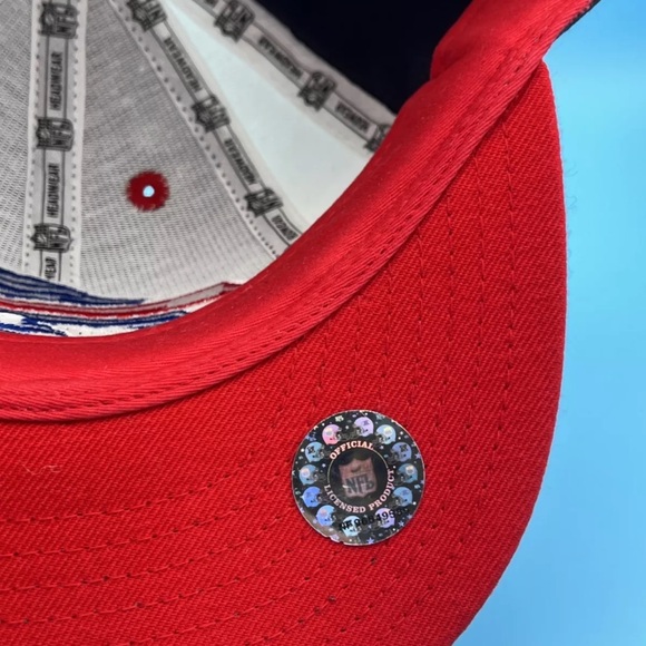 Buffalo Bills Reebok NFL On-Field Retro Style Men's Fitted Cap Hat - Size: 7 3/8 - Picture 8 of 10